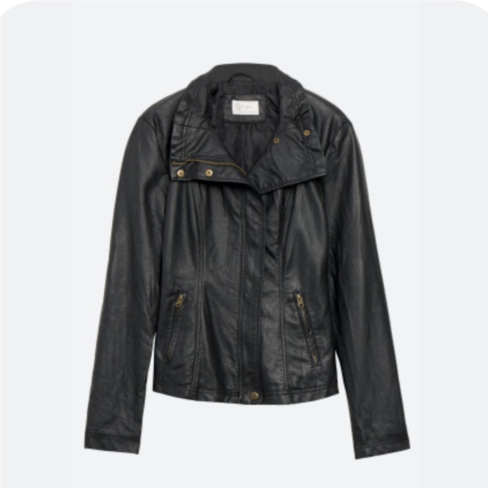 RD Style faux leather jacket.